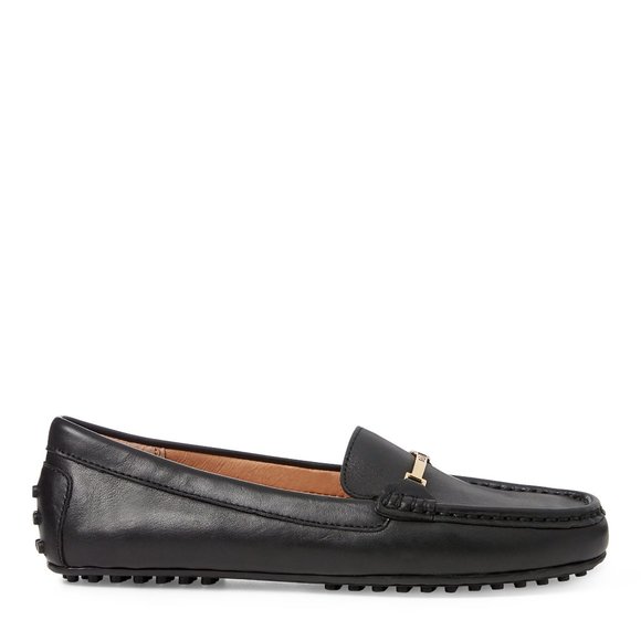 lauren ralph lauren briony leather driving loafers